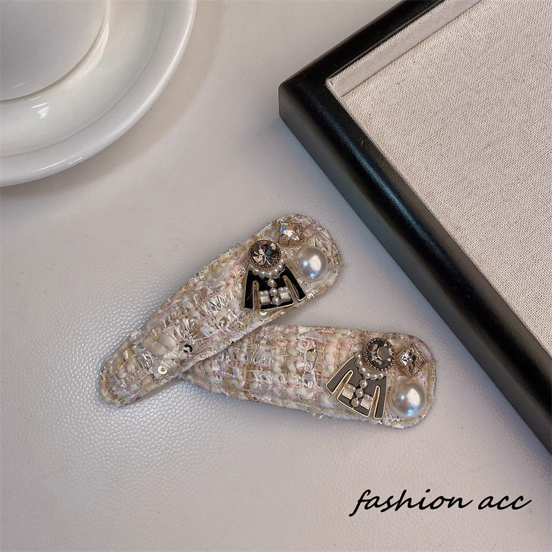 小香风发夹网红2025年新款发卡边夹韩国少女碎发高端精致夹子头饰,淘宝优惠券,粉丝福利购,淘宝优惠卷