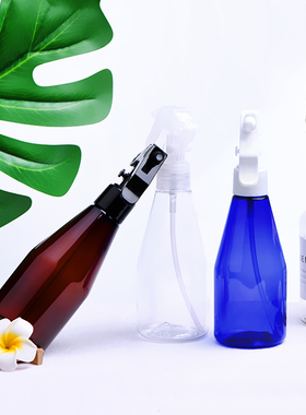 200ml PET塑料瓶H02小老鼠手扣式喷雾瓶浇花除味稀释剂瓶斜肩喷壶