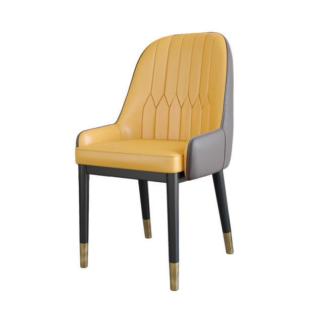 Modern light luxury back chair dining chair casual chair coffee hotel chair chair Nordic chair minimalist family thick stool