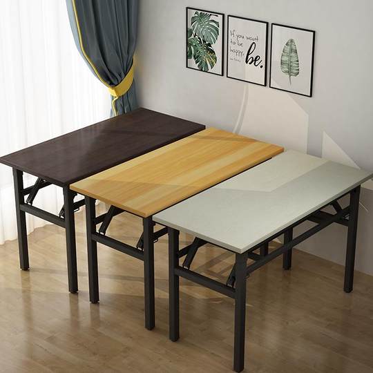 Folding table dining table long table computer table training table