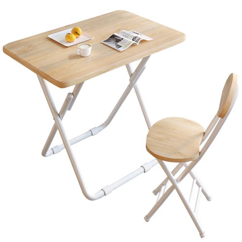 便携折叠桌餐桌单人吃饭小桌子电脑桌现代简约长条桌休闲家用桌椅-图3
