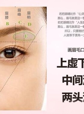 防水咖啡色画眉笔6只包邮