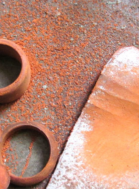 印度小叶紫檀波浪指环红木尾戒