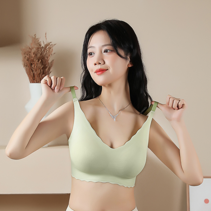 无尺码舒适无痕乳胶内衣女可调节肩带，亲爱的姐妹们穿到飞起的bra-第5张图片-提都小院