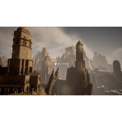 UE5虚幻5 The Empyrean- Ruins and Fortress Kit 废墟石堡垒场景 - 图0