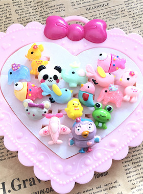 动物小兔子可爱卡通盒装戒指环