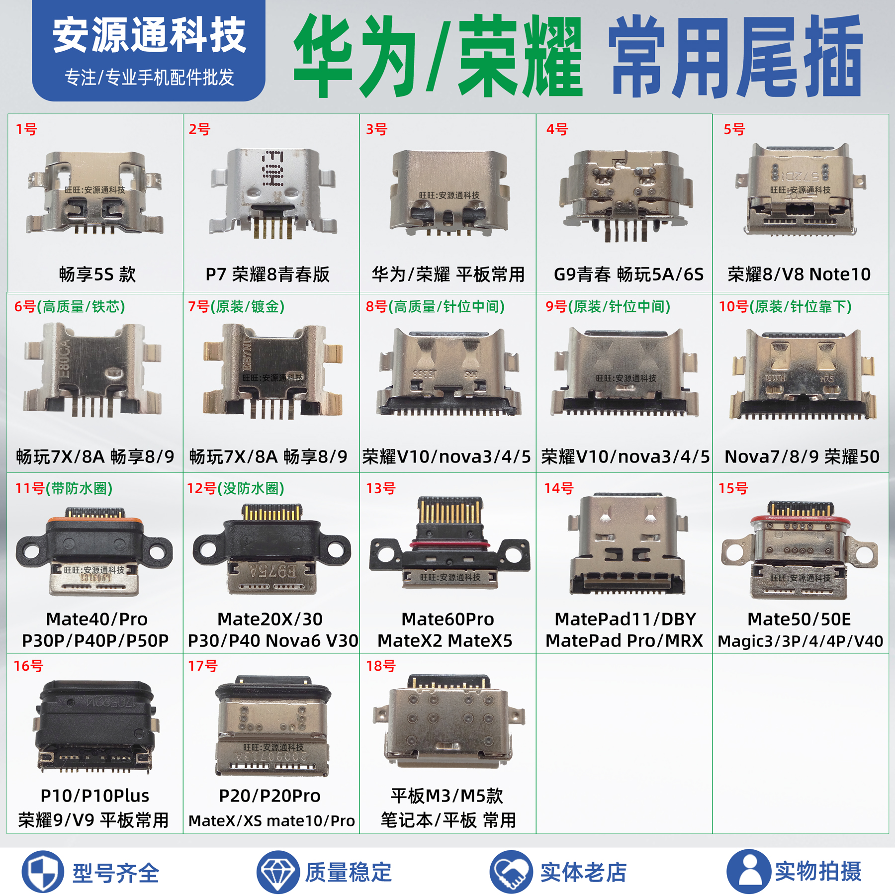 USB充电接口适用小度S12 S16 M10智能学习平板XDH-25-B3 S20 尾插 - 图0