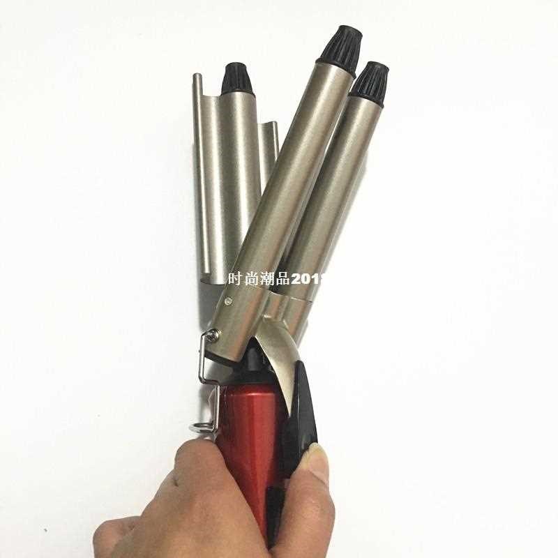 oltage 110-240- v The first three tube cone curling iron W-图1