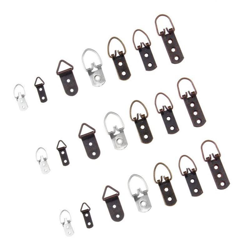 5/20Pcs Zinc Alloy D-Ring Hanging Picture Photo Oil Painting - 图1