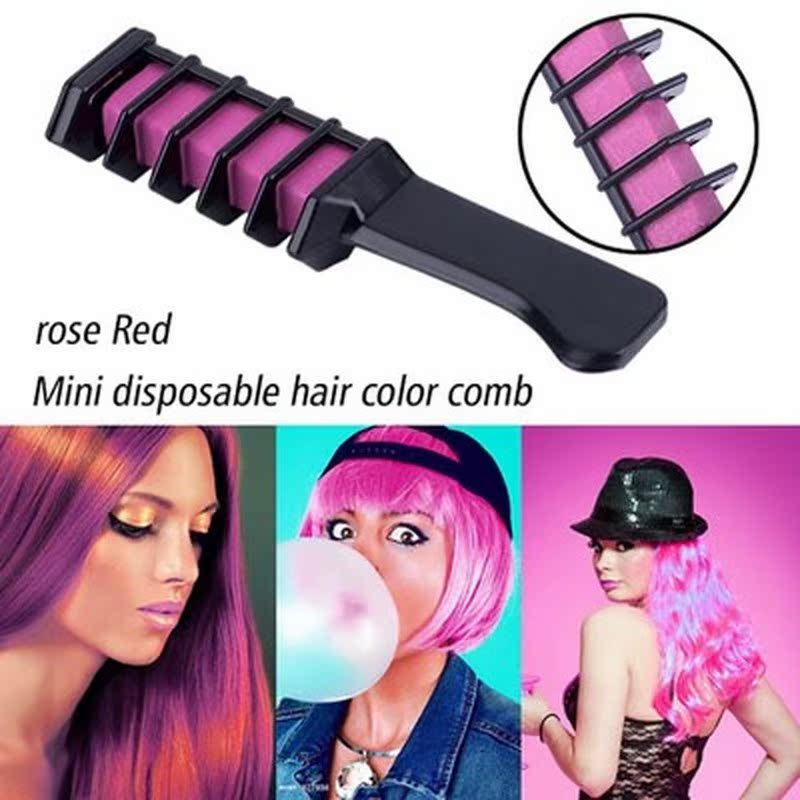 Hair color comb Hair dye pen Hair stick Mini hair dye挑染块 - 图0