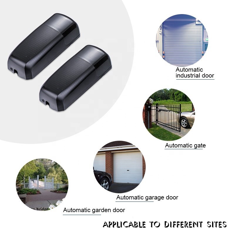 IP54 Automatic gate wireless battery powered infrared safet-图0