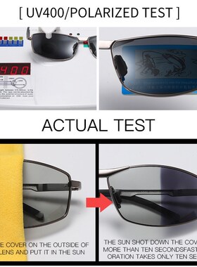 SIMPRECT Polarized Sunglasses Men 2020 Square Driver's P