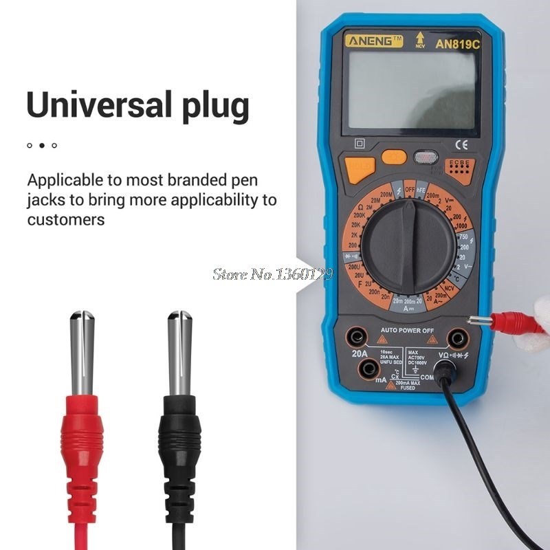 *16pcs in 1 set Universal Digital Multimeter Probe 90cm Need - 图1