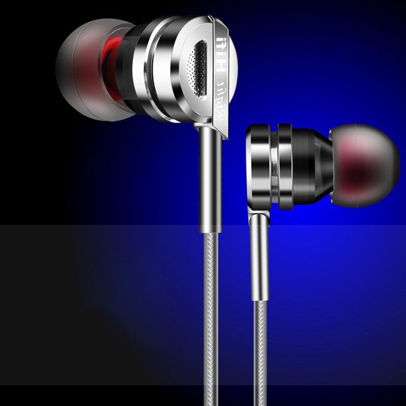 AZiMiYO D5 Zinc Alloy HiFi Metal Earphone Micro Ring in ear - 图0