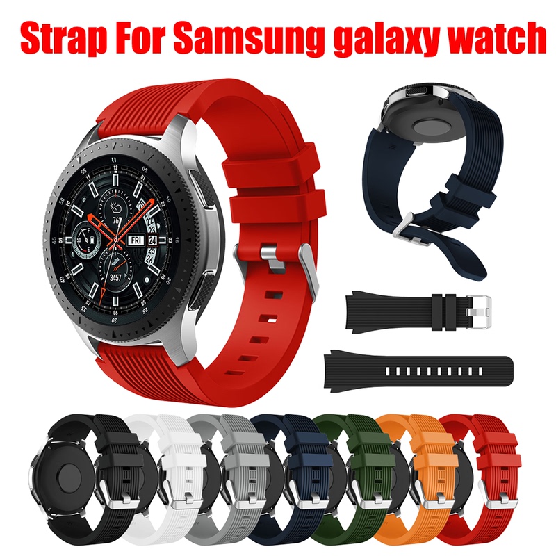 22mm soft Silicone Watch Band Strap For Samsung galaxy watch - 图0