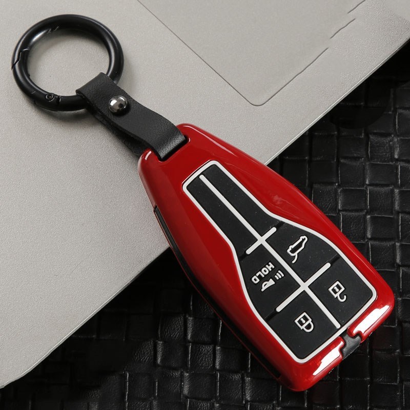 Galvanized Alloy Car Key Case Cover for hongqi HS5 H5 H9 HS - 图3