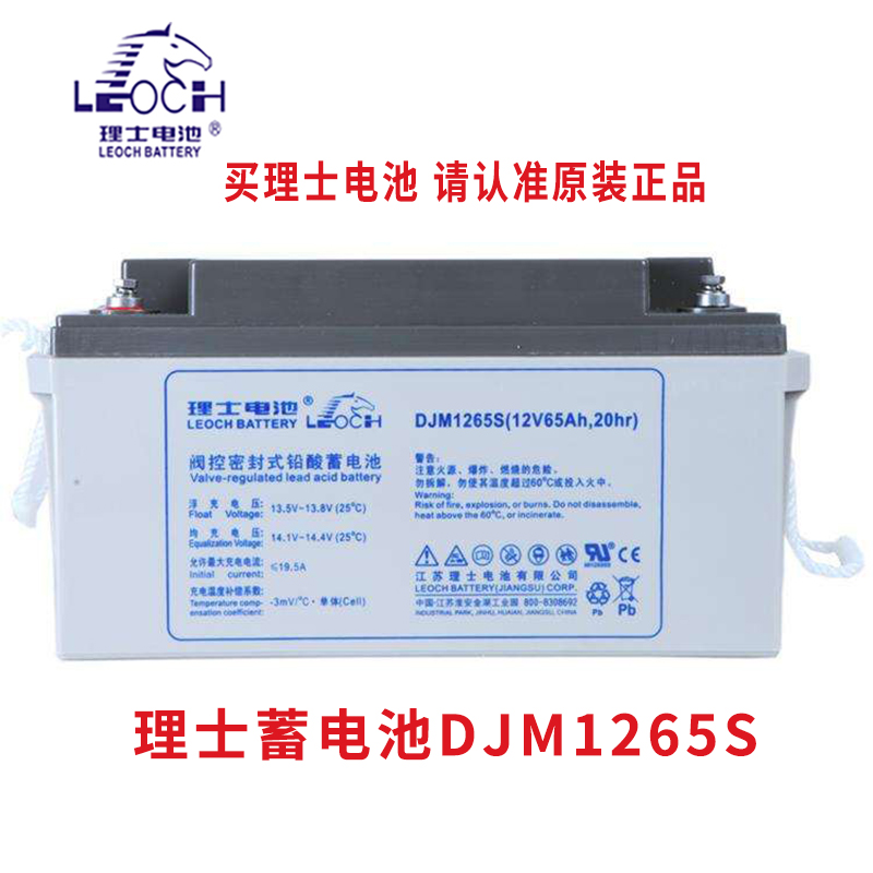 理士蓄电池DJM12100S/UPS直流屏系统12V100AH叉车新能源动力电池-图1