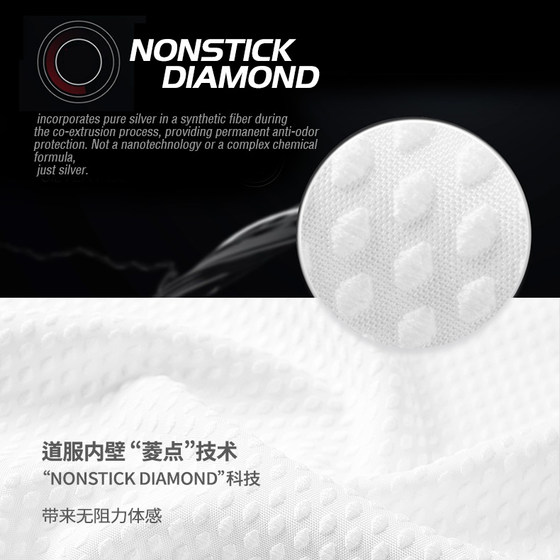 Titanium WINNER Taekwondo combat uniform is quick-drying and does not stick to your body