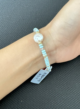 洛阳白马寺手串寿山石珍珠手串寿山石手链寿山石双圈手串正品请购