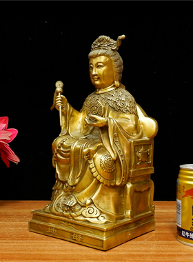 黄铜精工神像后土娘娘