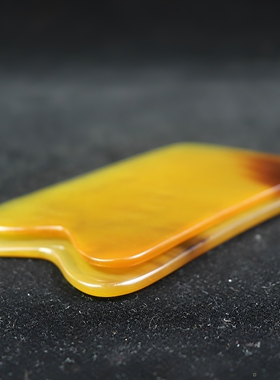 超薄颈椎背部牛角全身通用刮痧板