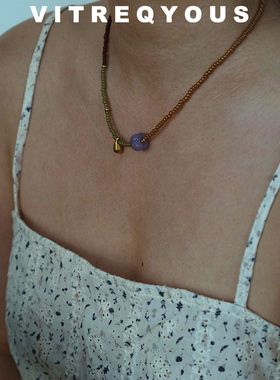 other通用混合材质原创设计项链