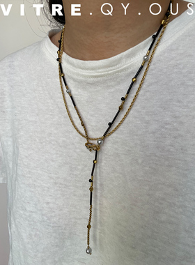 other混合材质女原创设计项链
