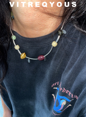 other混合材质通用原创设计项链