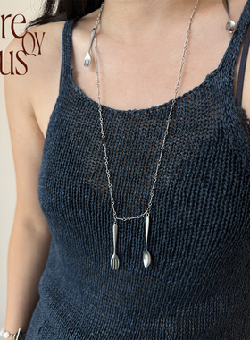 VITREQYOUS玩味餐具挂件饰品项链