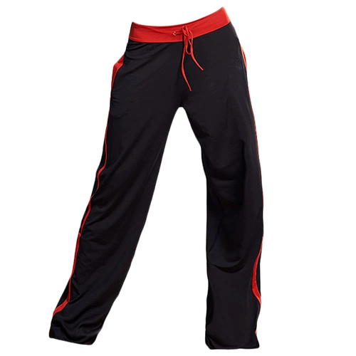 Танцующие летние штаны для спортзала, свободный прямой крой