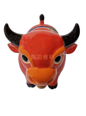 如意公仔生肖老虎石湾陶瓷包邮