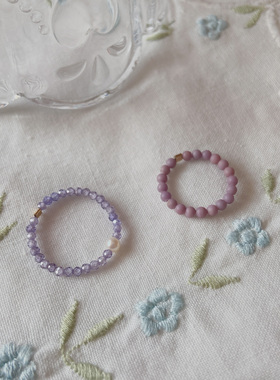 指环honey.14k手作天然极光