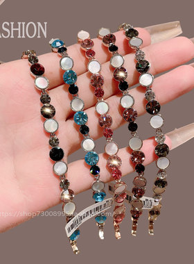 爆款月销10万件韩国进口镶钻手链