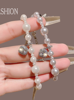 爆款月销10万的韩国进口珍珠手链