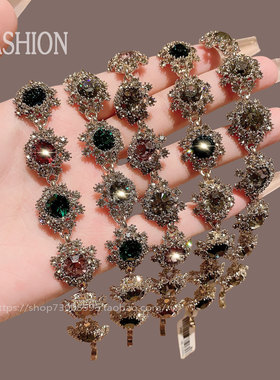 爆款月销10万件韩国进口镶钻手链