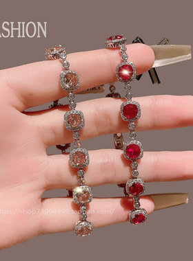 爆款月销10万件韩国进口镶钻手链