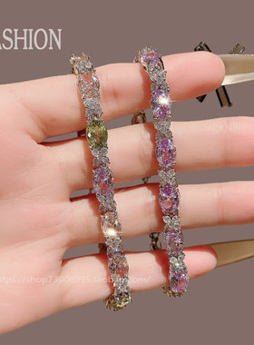 爆款月销10万件韩国进口镶钻手链