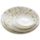 Dish plate household bone porcelain dish simple large size