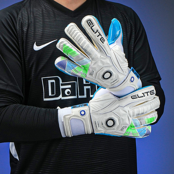 Halo Goalkeeper Gloves with Finger Guard Water Soft Rainy Day Style