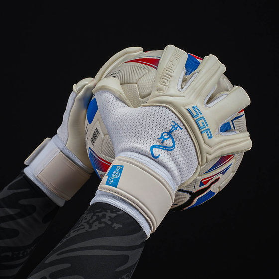 Fire Football Longstar Half-Tube Fingerless Gloves