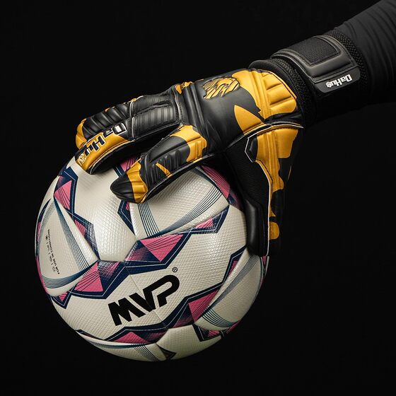 Fire Soccer Candy Goalkeeper Gloves with Finger Guards