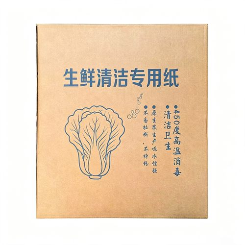 生鲜清洁专用纸厨房用纸吸水去油污牛排寿司40抽/包擦拭清洁 - 图2
