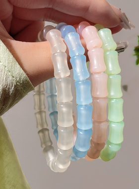 学生减压神器古风竹节手串