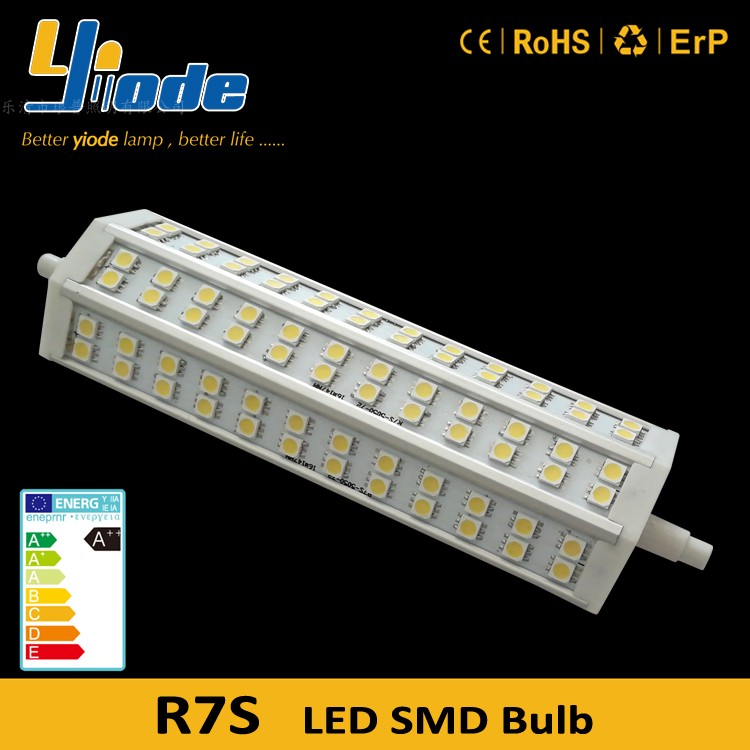 R7S LED灯泡替换卤素灯暖白5w 220v可做 78 118 189mm非智能控制-图2