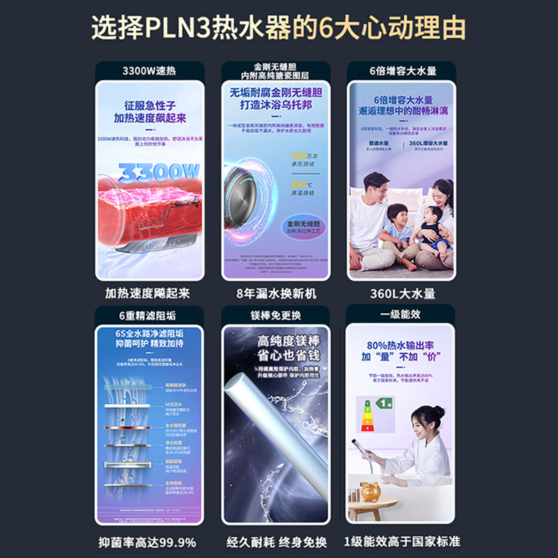  海尔海四通电热水器
