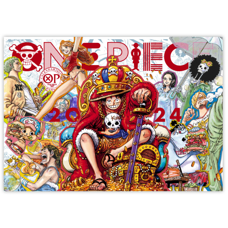 航海王2024年历 尾田荣一郎原著漫画 ONEPIECE海贼王新年日历挂历 新华文轩正版 - 图1