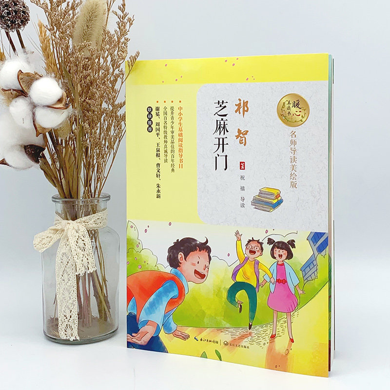 芝麻开门暖心美读书系列名师导读美绘版祁智著儿童文学青少年读物必老师小学生三四五六年级课外书推荐阅读带拼音儿童故事书正版_虎窝淘