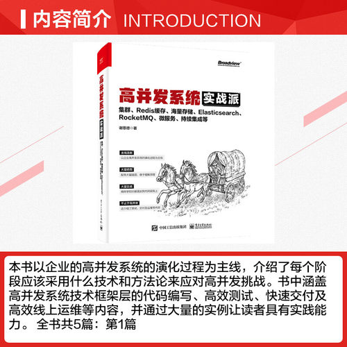 高并发系统实战派 集群、Redis缓存、海量存储、Elasticsearch、RocketMQ、微服务、持续集成等 谢恩德 - 图1