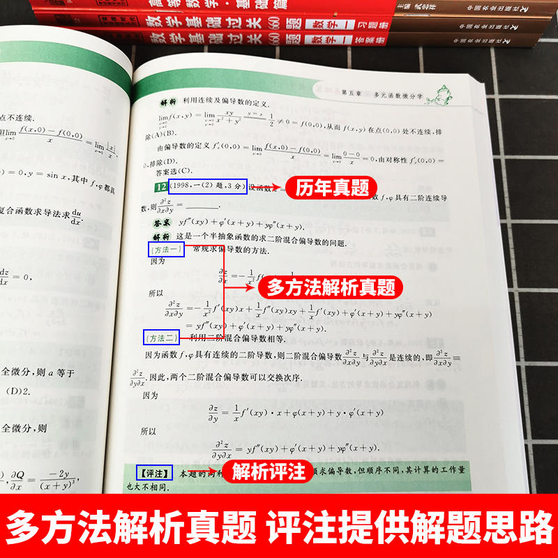 2025考研武忠祥高等数学辅导讲义强化班讲义数学一数二数三2024高数讲义复习全书基础篇真题660题严选17堂课李永乐线性代数概率论-图3