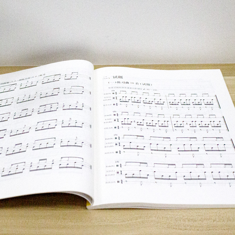 爵士鼓打击乐考级教材7-10级 中国音乐学院社会艺术水平考级全国通用教材第二套七至十级专业考试 中国音乐学院爵士鼓打击乐教程书 - 图2